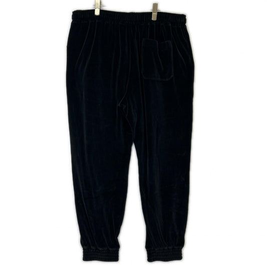 GUCCI Velour Track Joggers Black Size 3XL