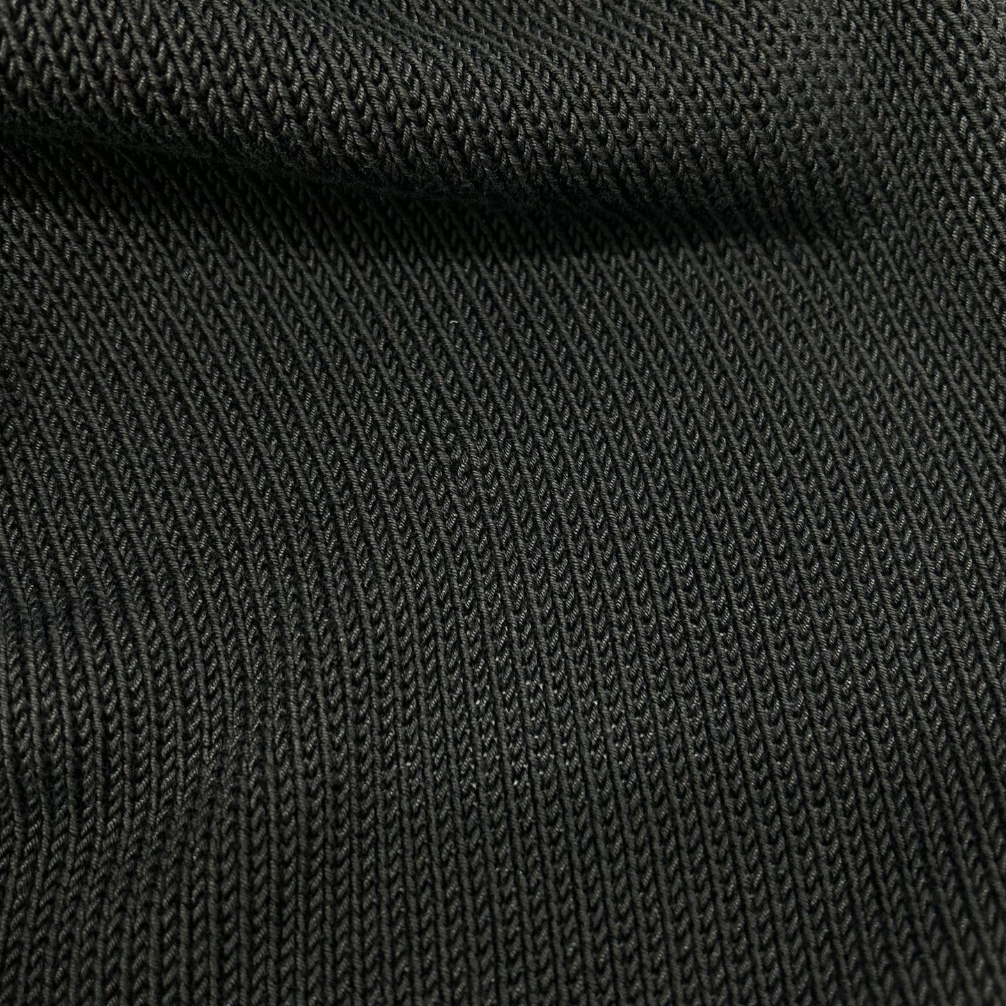 SalvatoreFerragamo 24SS Rayon Knit Polo Black Size M