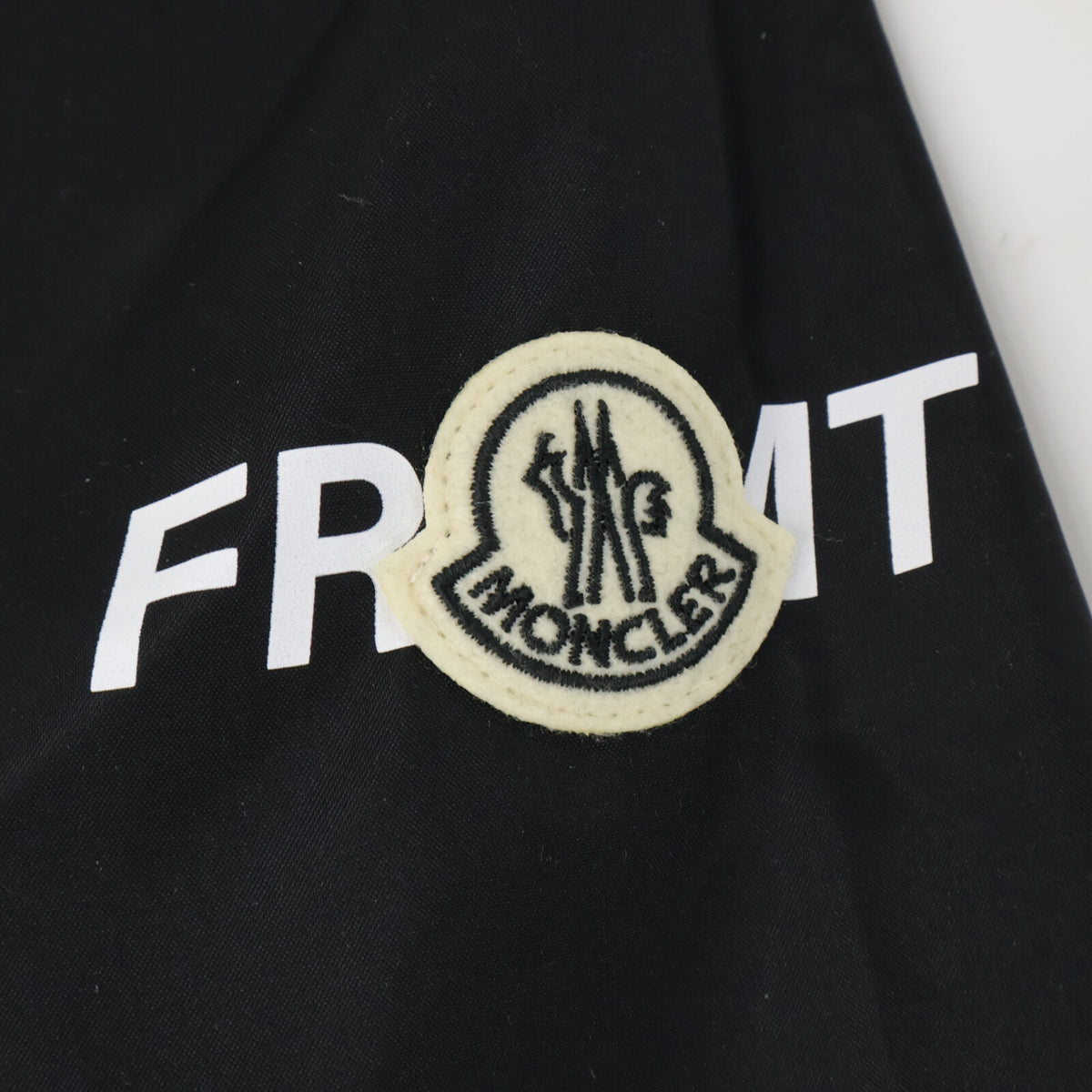 MONCLER GENIUS 7 FRAGMENT Back Print Jacket Black Size 2
