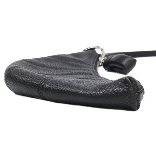 LEMAIRE 25SS Croissant Leather Bag Black Size ONE SIZE