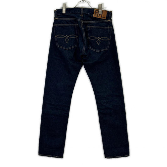 RRL LOW STRAIGHT Button Fly Denim Jeans Indigo Size 28×30