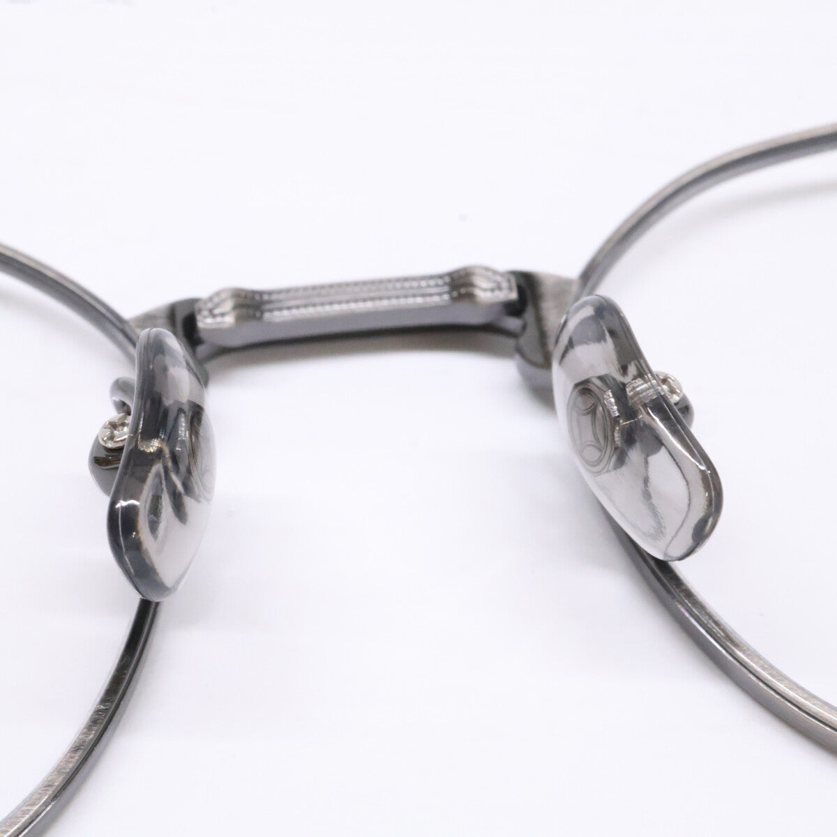 Four Nines S-955T Titanium Sunglasses Silver Size 46X20-142
