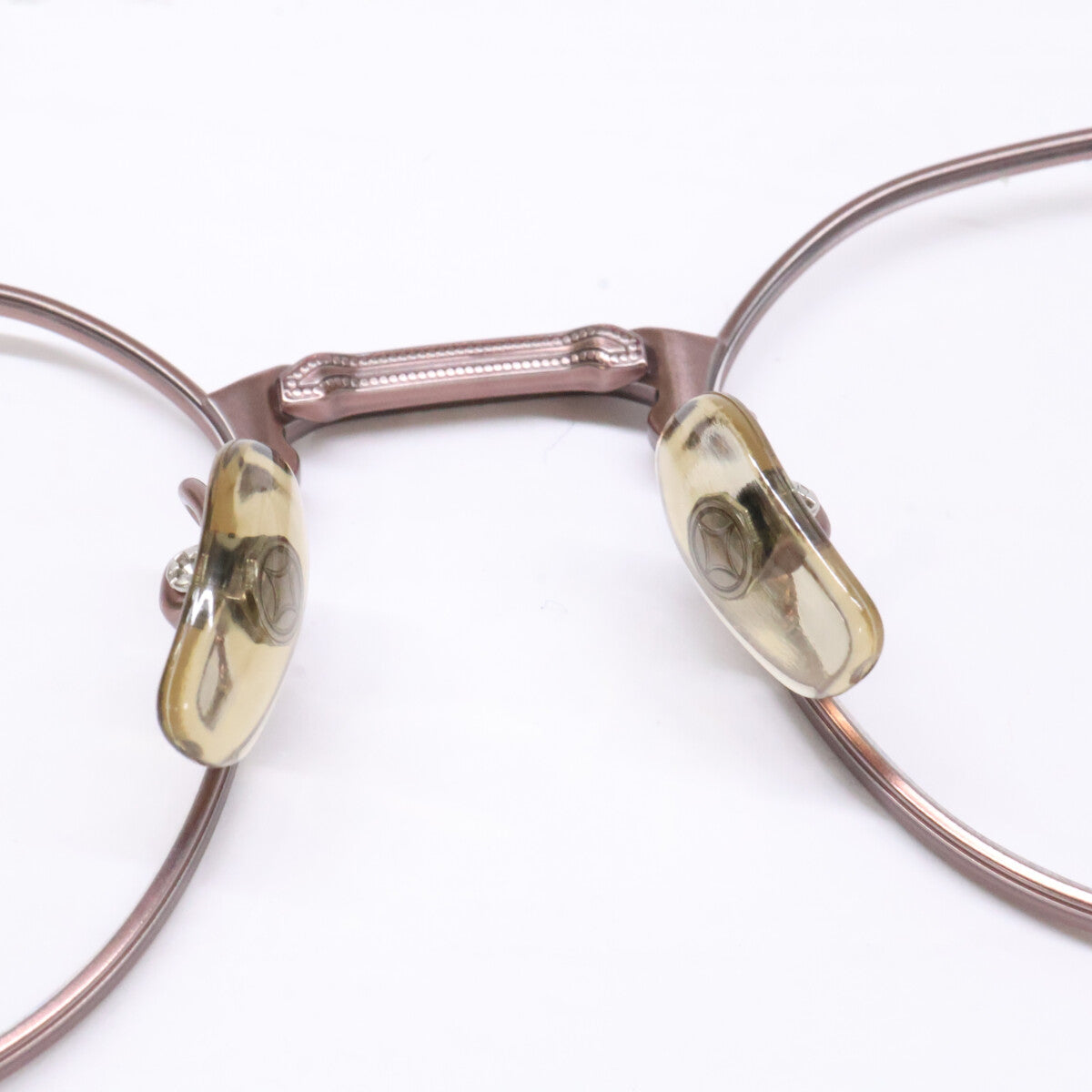Four Nines S-955T Titanium Sunglasses Brown Size 46X20-142