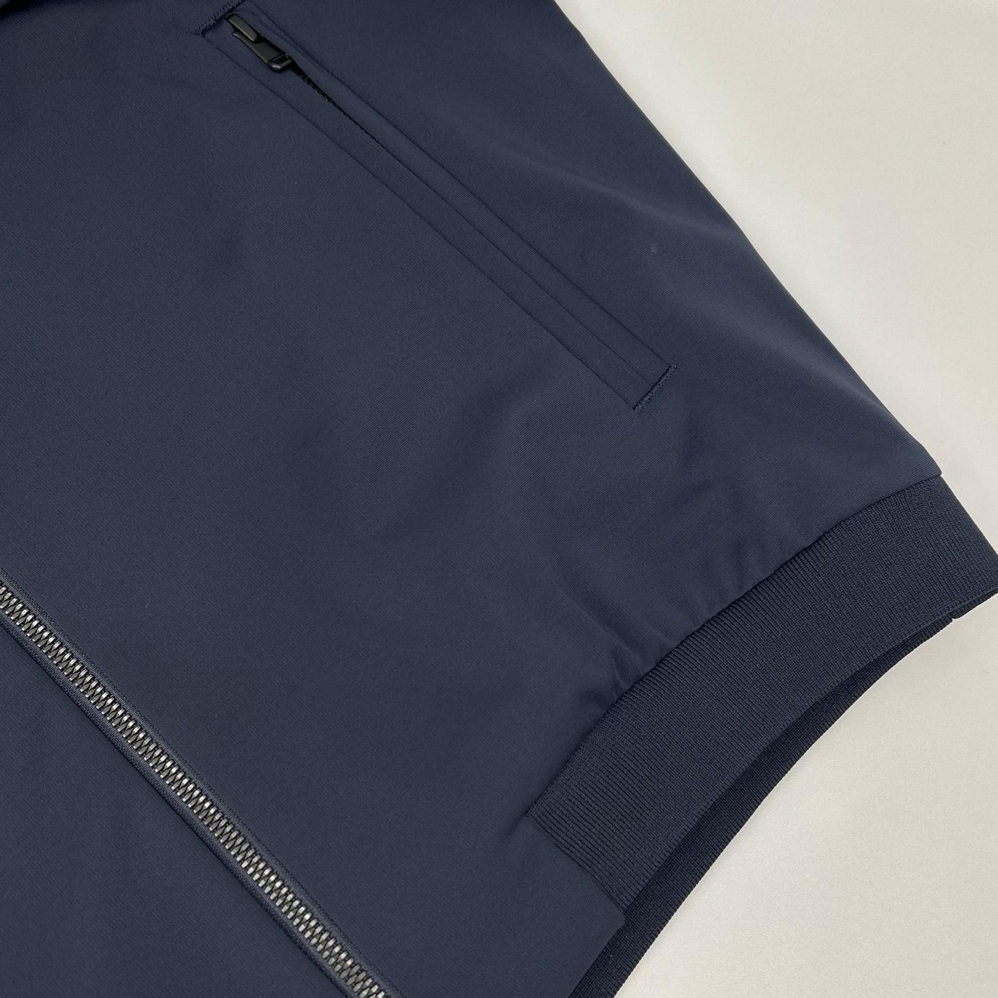 Cross Closet Matte Twist Flight Jacket Navy Size 3