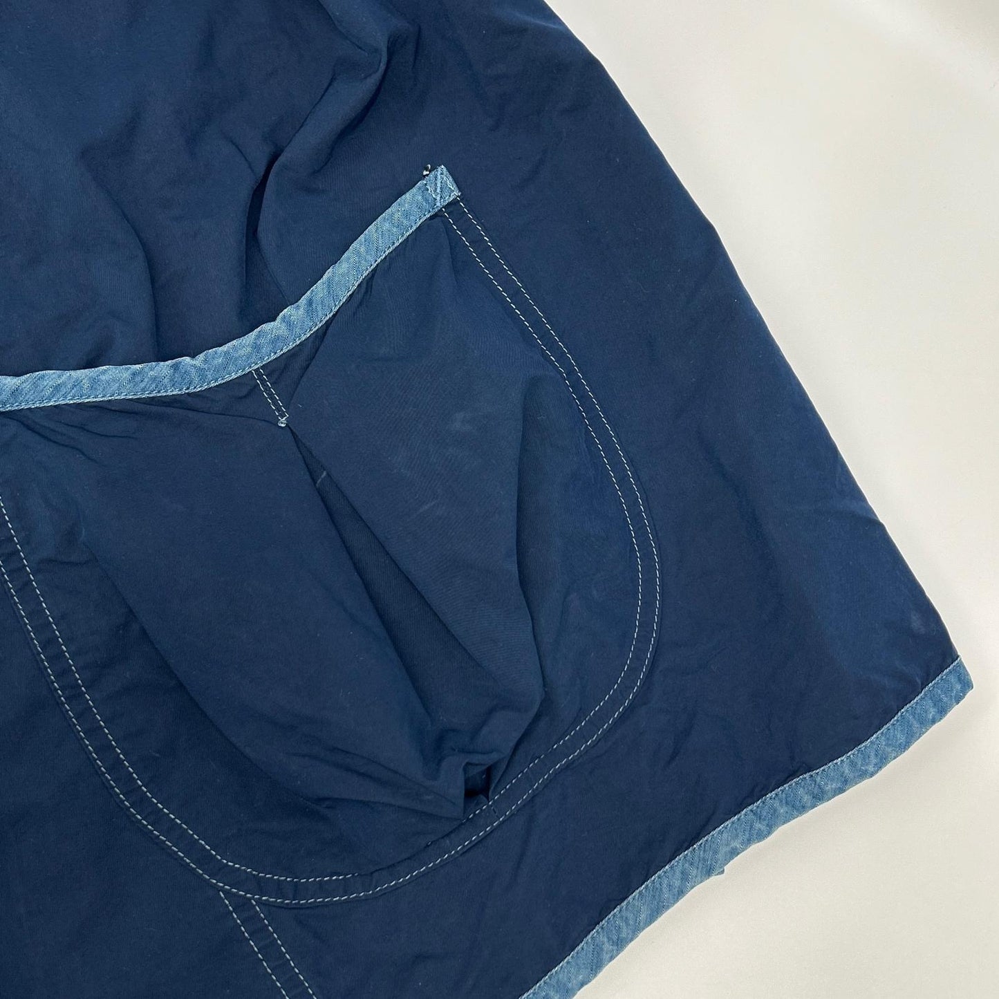 Porter Classic Cotton WEATHER CHINESE Coat Indigo Size 2