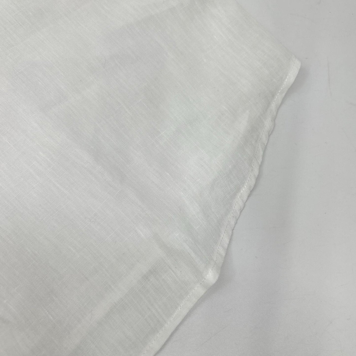 Loro Piana 100% Linen Pullover Long Shirt White Size M