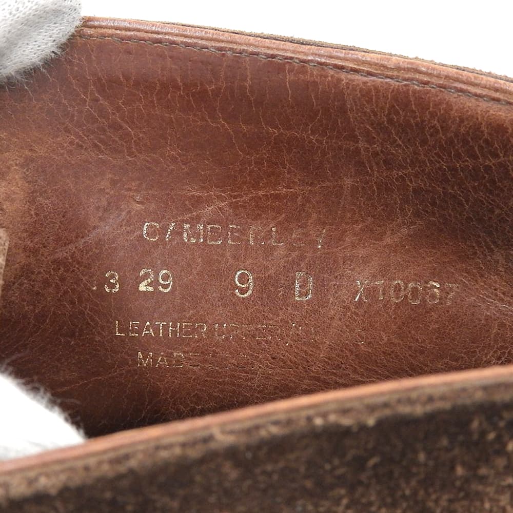 Crockett&Jones Brown Suede Camberley Chukka Boots Size 9
