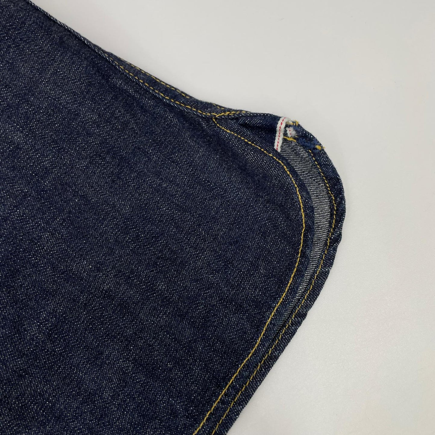 THE FLAT HEAD Indigo Denim Western Jacket Size 36