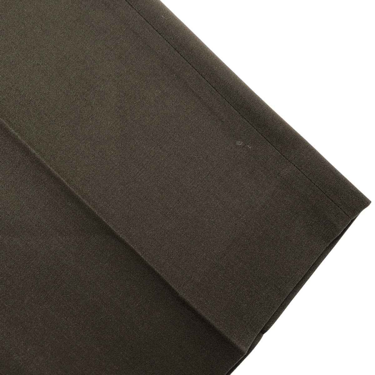 AURALEE 25SS Light Wool Max Gabardine Dark Brown Slacks Size 4