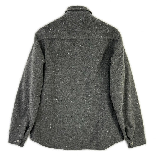 SASSAFRAS GARDENER HALF Wool Button Jacket Gray Size S