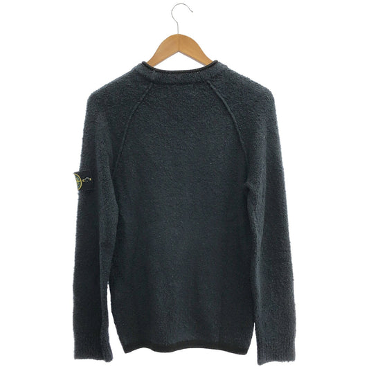 STONE ISLAND 19 Navy Teddy Logo Patch Sweatshirt Size S