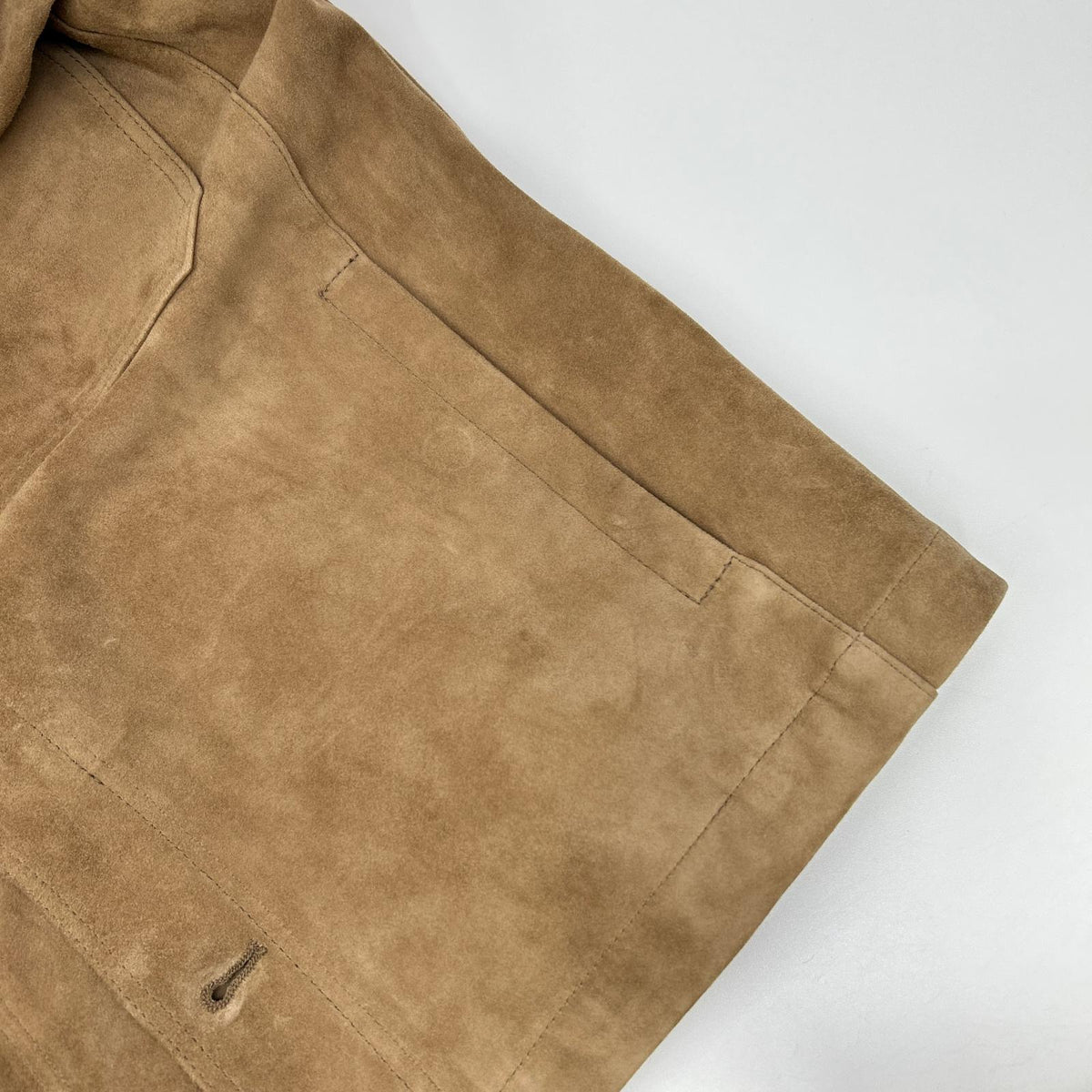 PaulSmith Suede Safari Jacket Brown Size S