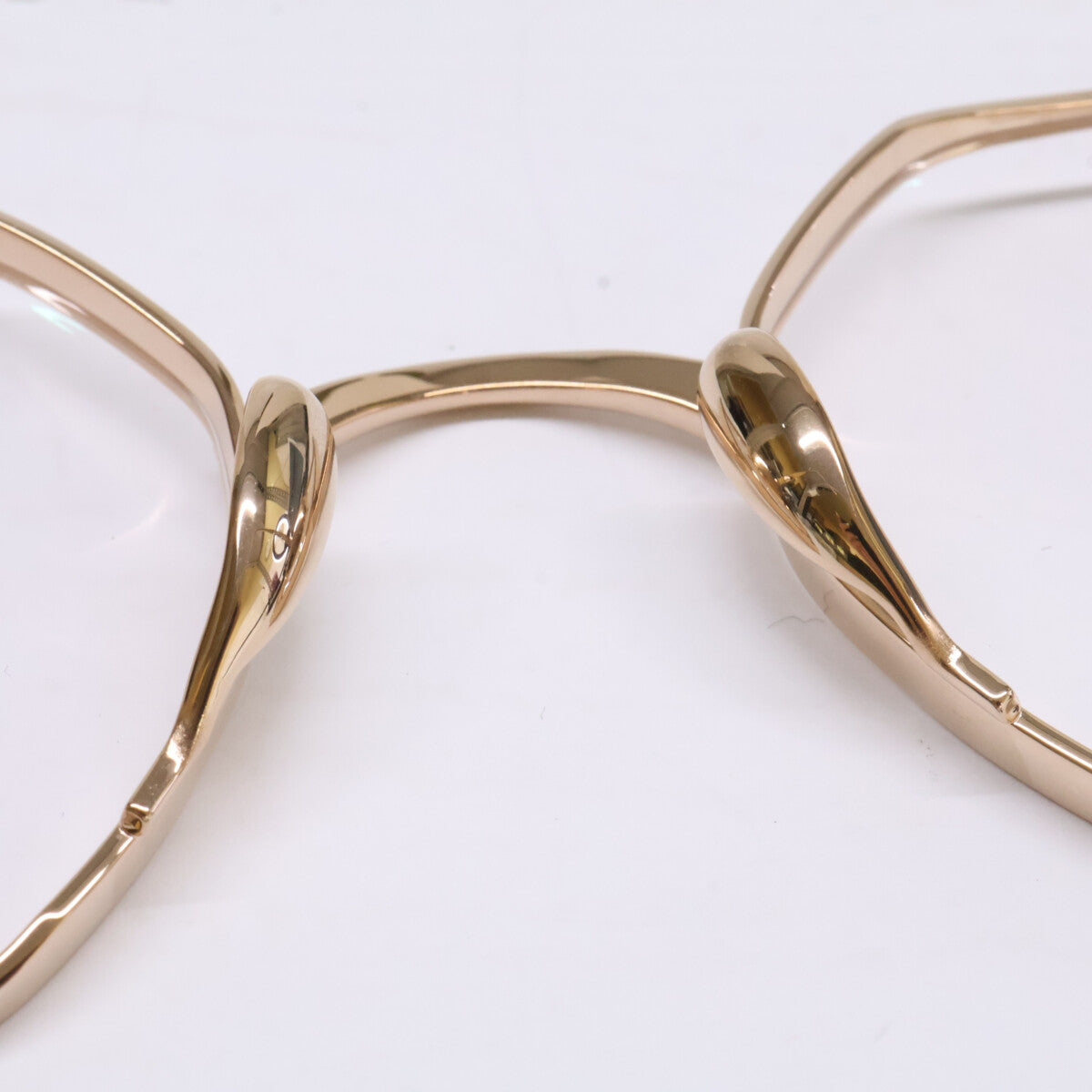 KameManNen KMN152 GD Octagon Eyeglasses Gold Size 46X23-145