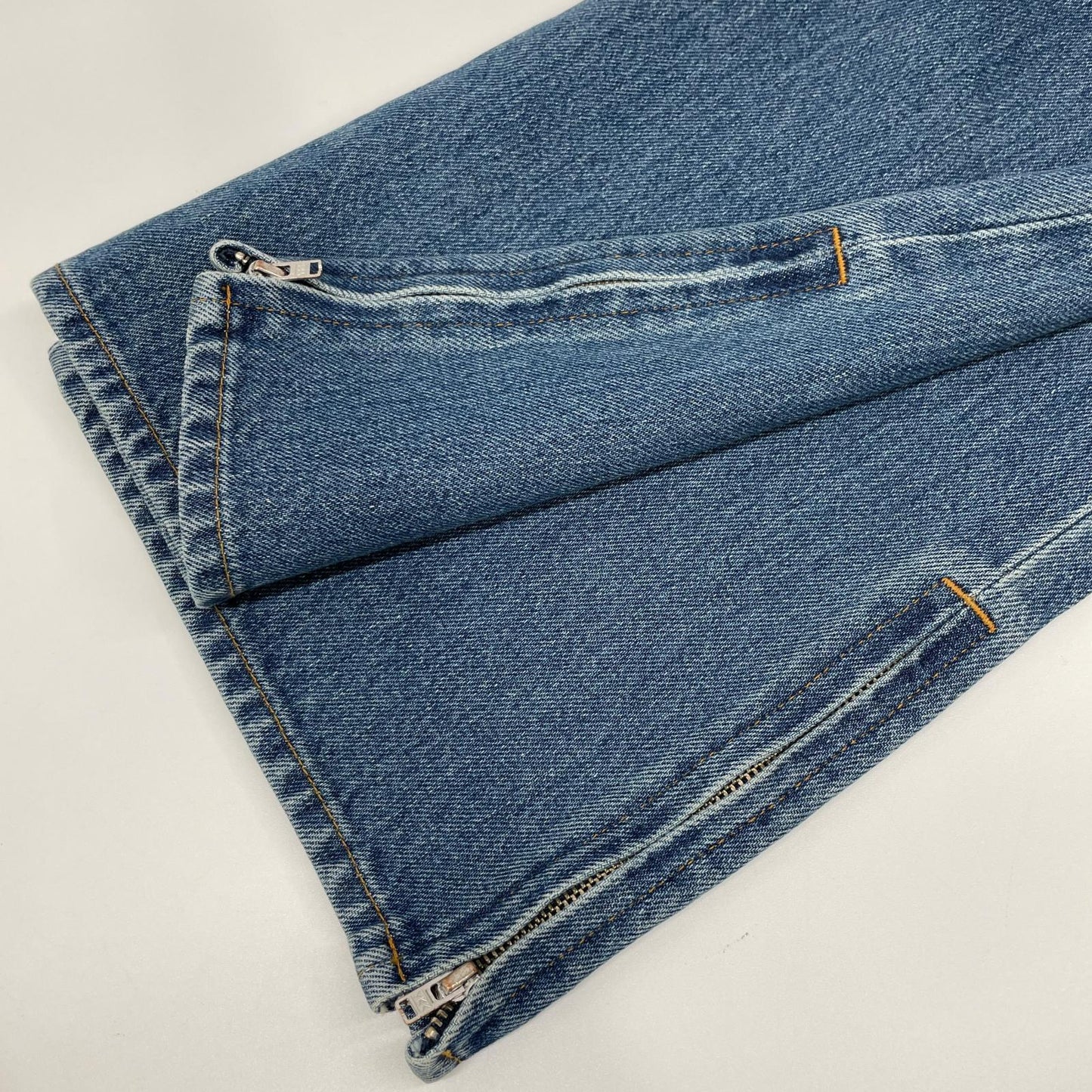 RICE NINE TEN Indigo Boot Cut Side Zip Jeans Size 1
