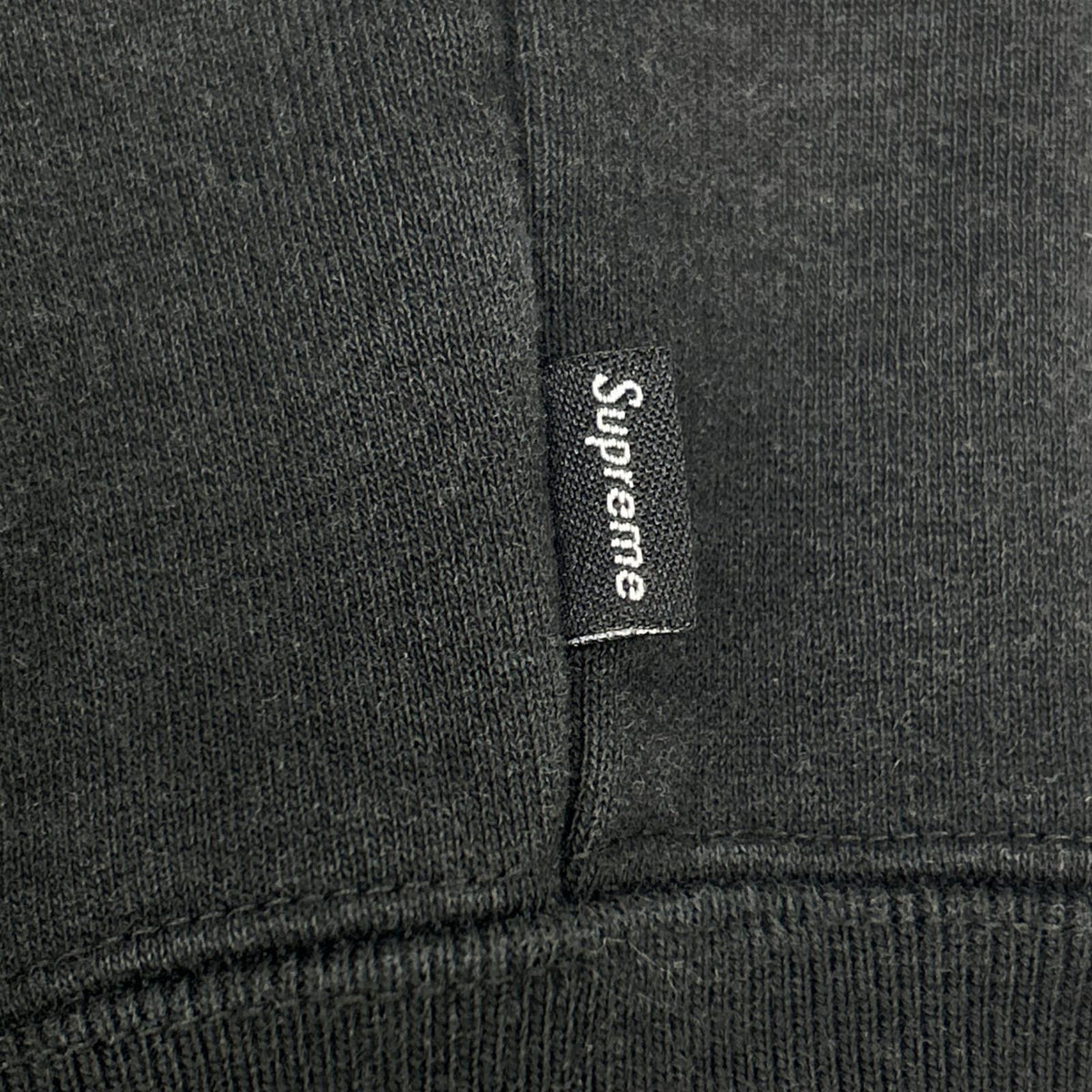 Supreme 26SS Small Box Zip Up Hooded Black Cotton Jacket Size L