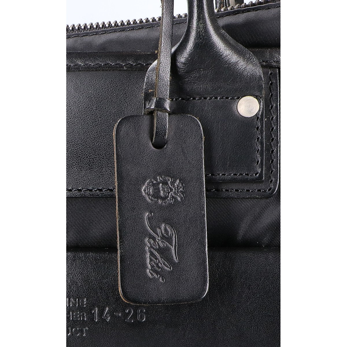 Felisi 14-26 Nylon Leather Tote Bag Black Size ONE SIZE