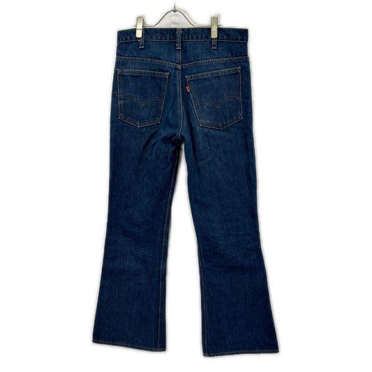 LEVI'S 646-0917 Indigo Orange Tab Denim Jeans Size W34L30