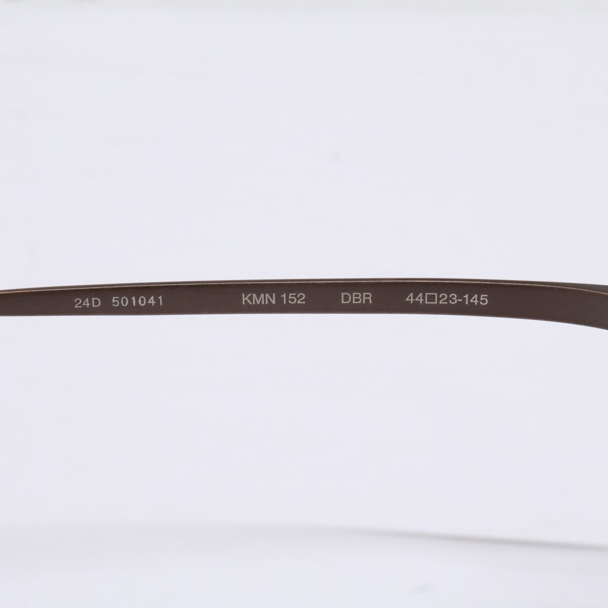 KameManNen KMN152 Octagon Eyeglasses Brown Size 44X23-145