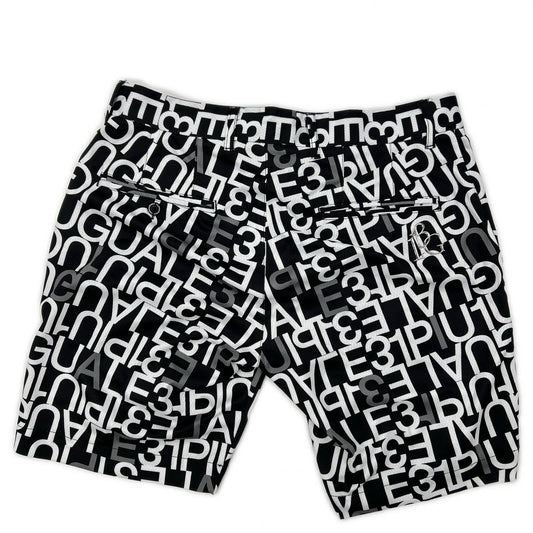 GOLF 1piu1uguale3 All-Over Logo Shorts Multi Size V