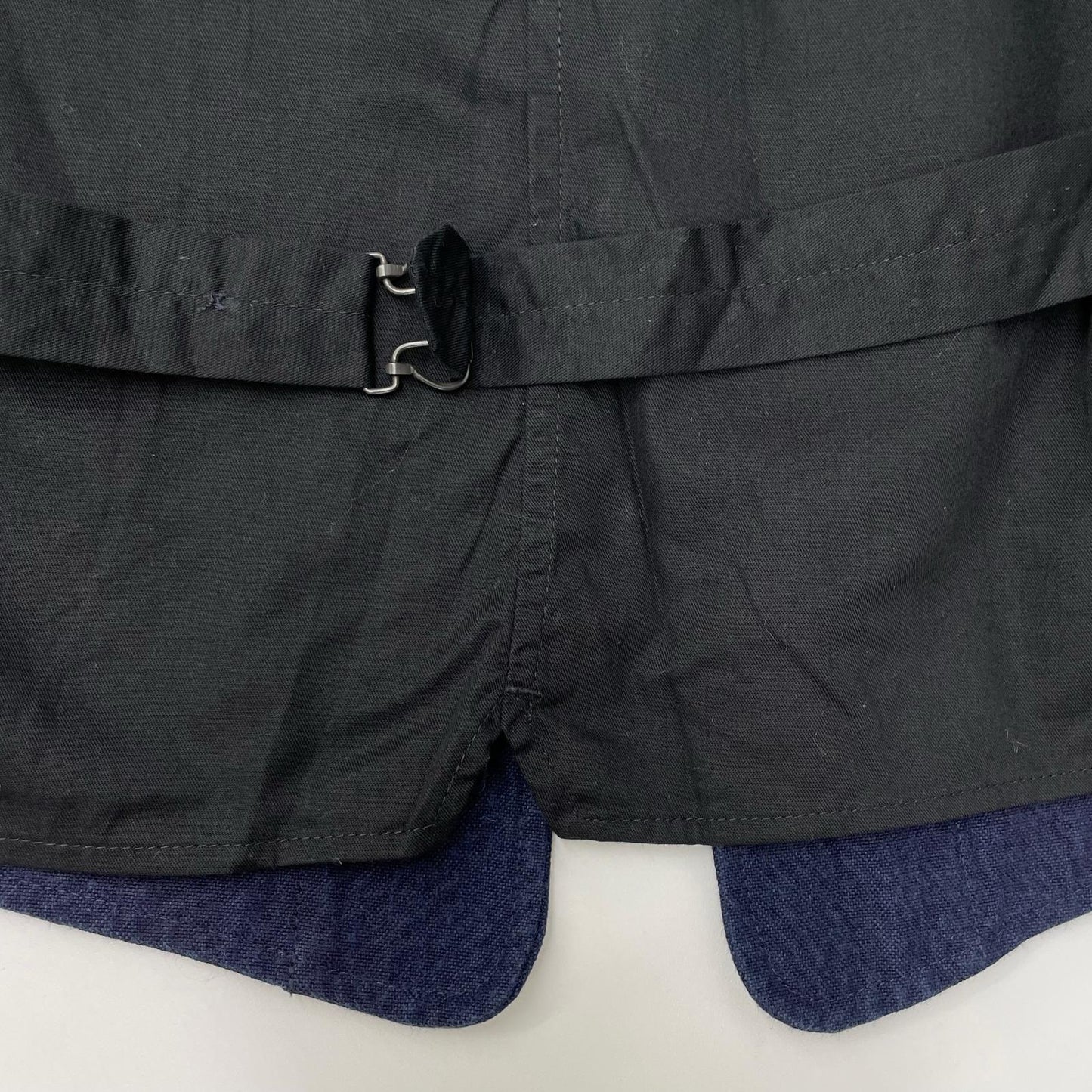 ANATOMICA Cotton SAGAN Vest Navy Black Size L