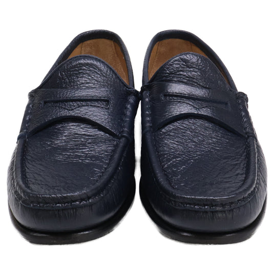 DANIELE LEPORI per Pernoi Leather Loafers Navy Size EU 41