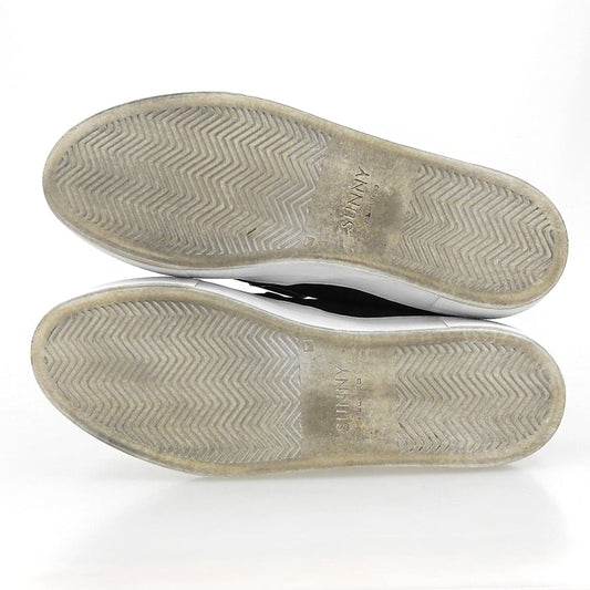 PELLICO SUNNY GIOIA Suede Slip-On Sneakers Black Size EU 40