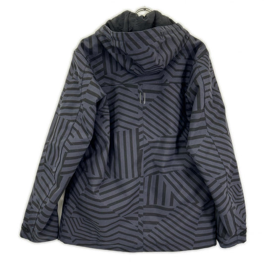 KADOYA CHILL OUT Geometric Fabric Jacket Charcoal Size L