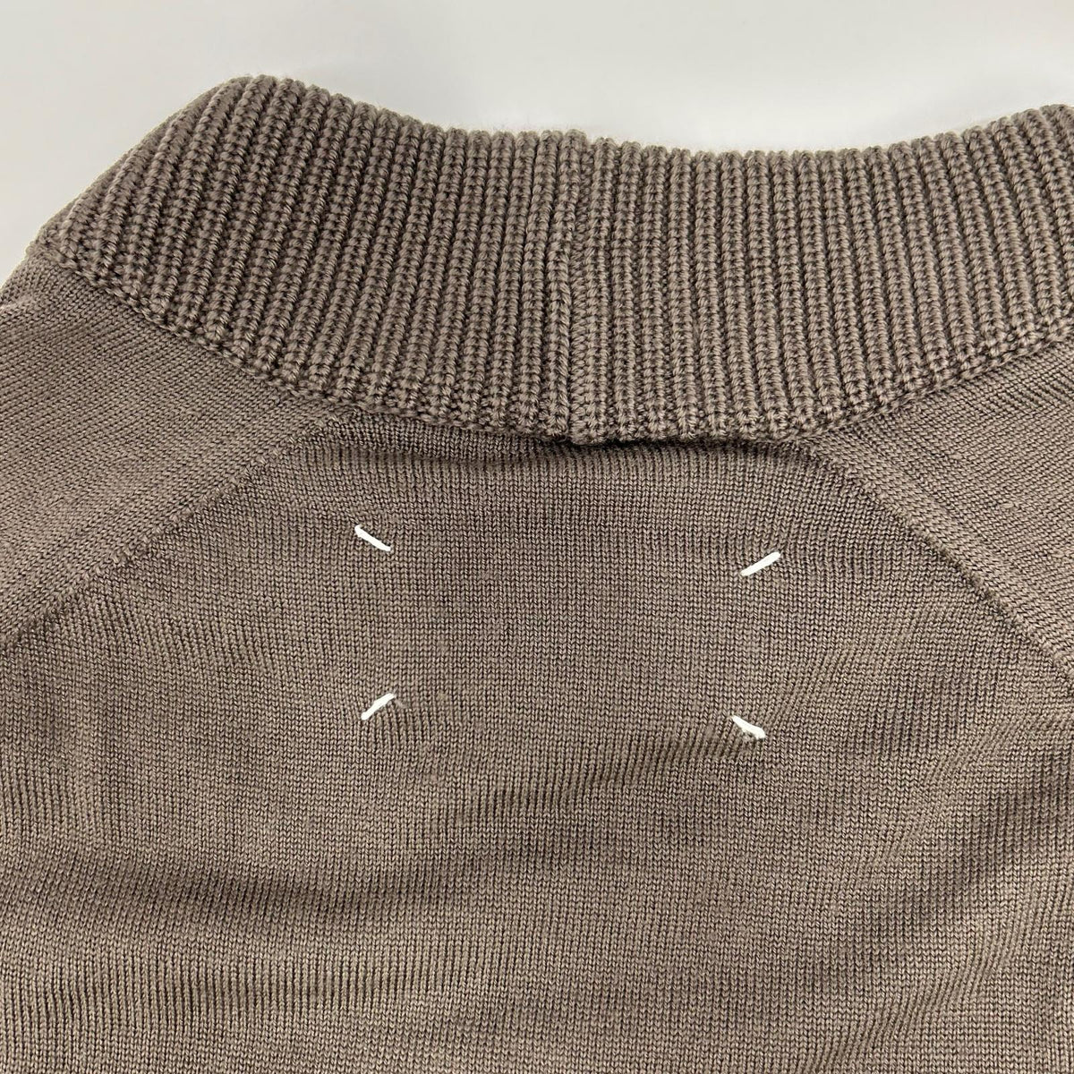 MARTIN MARGIELA 2013 Crewneck Long Sleeve Knit Brown Size M