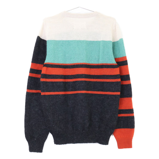 MARTIN MARGIELA Striped Mohair Crewneck Sweater Size M