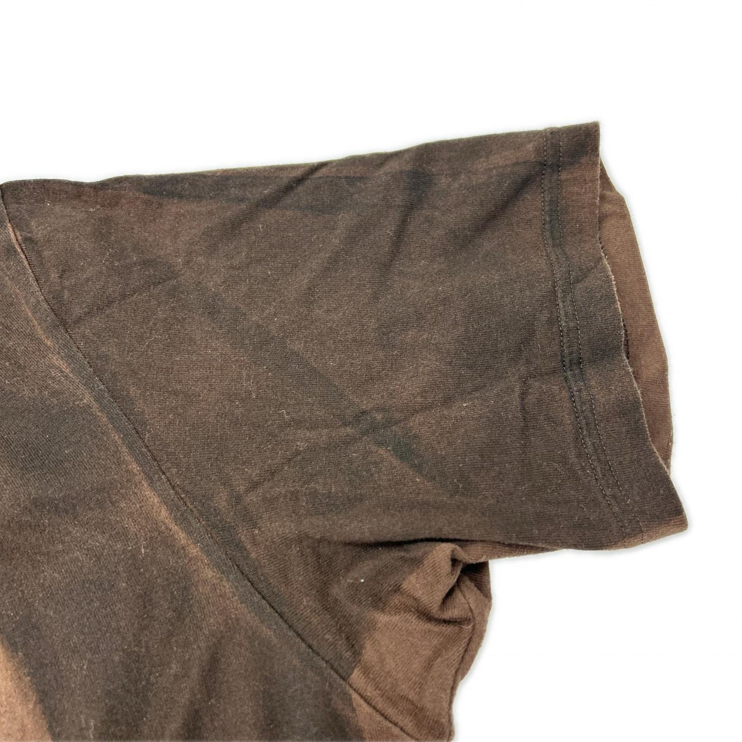 ISSEY MIYAKE MEN Brown Graphic Print T-Shirt Size 4
