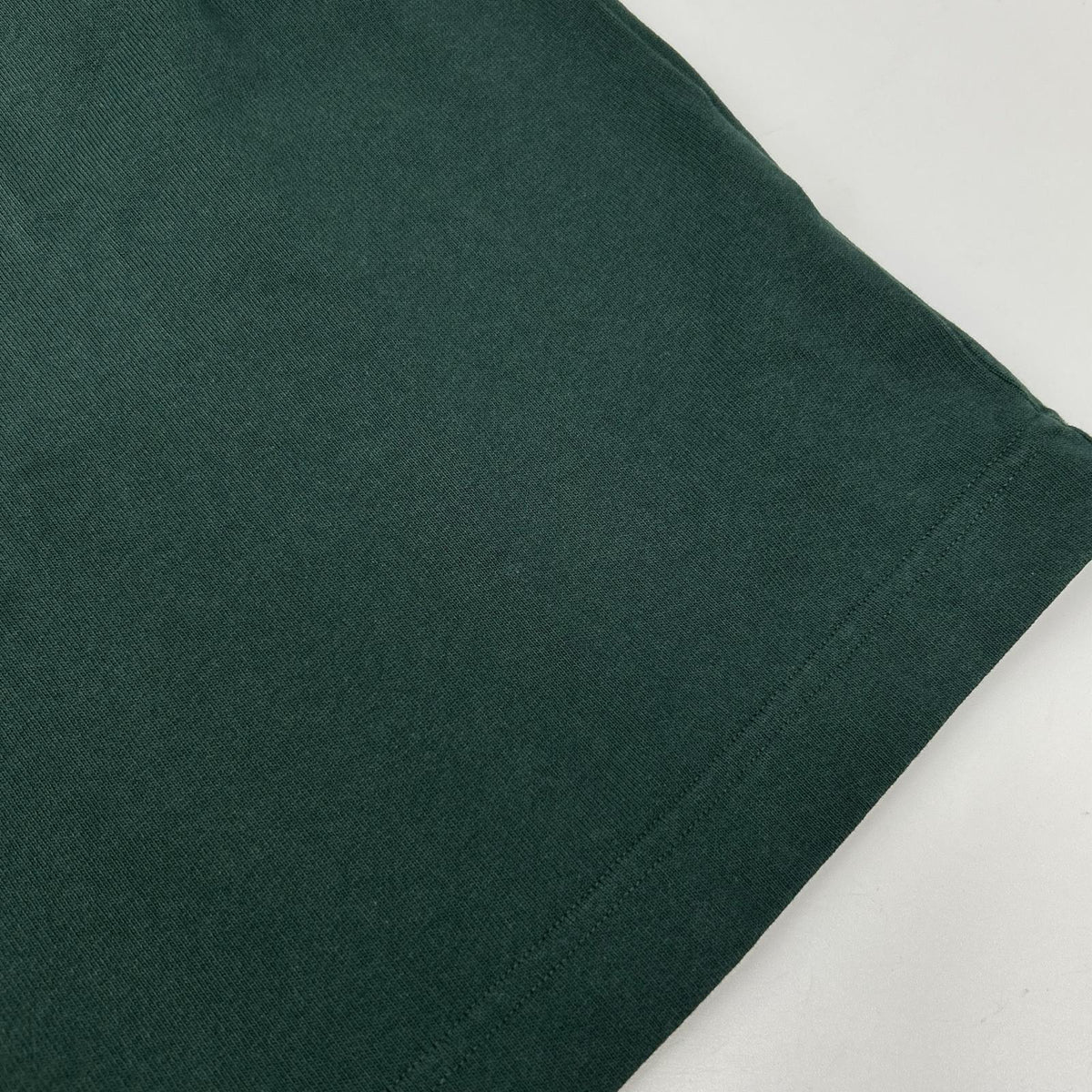 JACQUEMEUS Grosgrain Logo Crewneck Green Cotton Size M