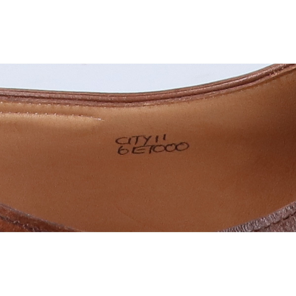 JOHNLOBB Parisian Brown Museum Calf City2 Sneakers Size 6E
