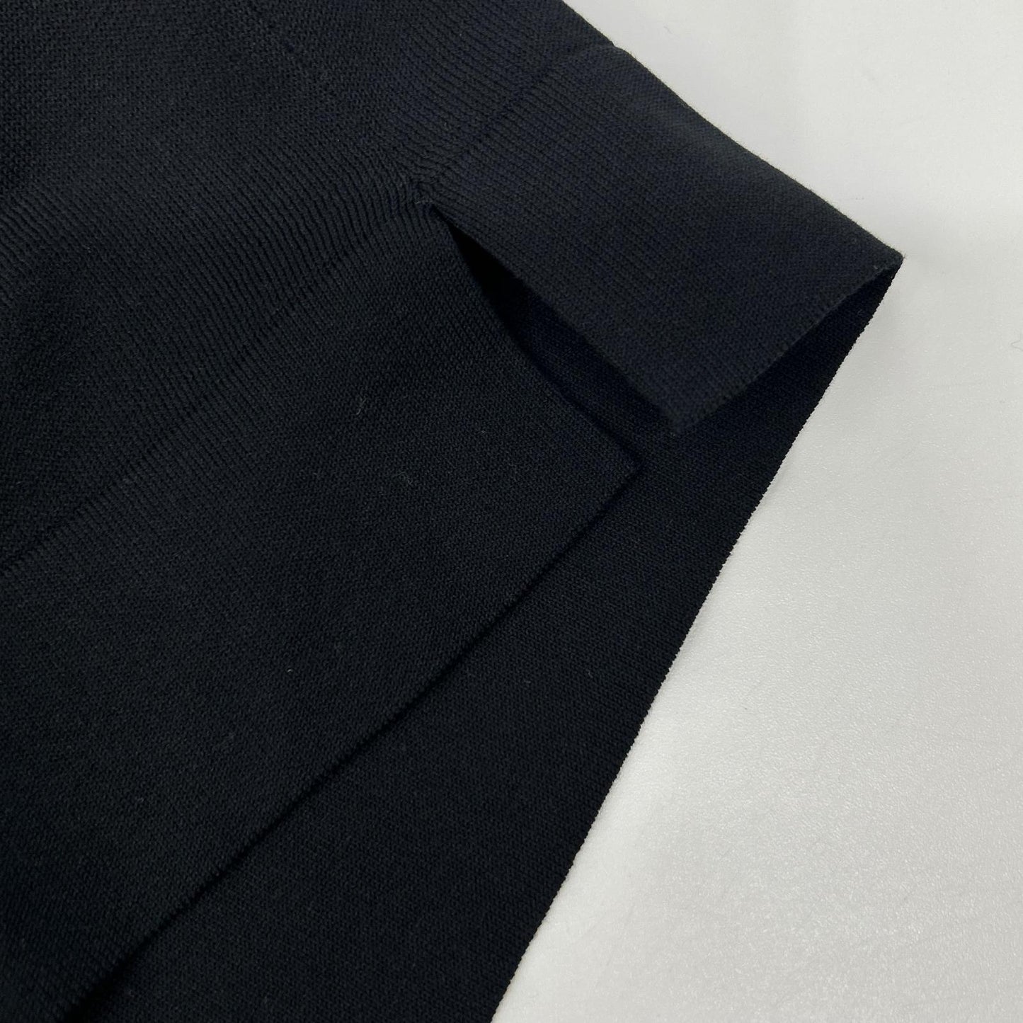 FILIPPO DE LAURENTIIS Cotton W-Zip Jacket Black Size 48
