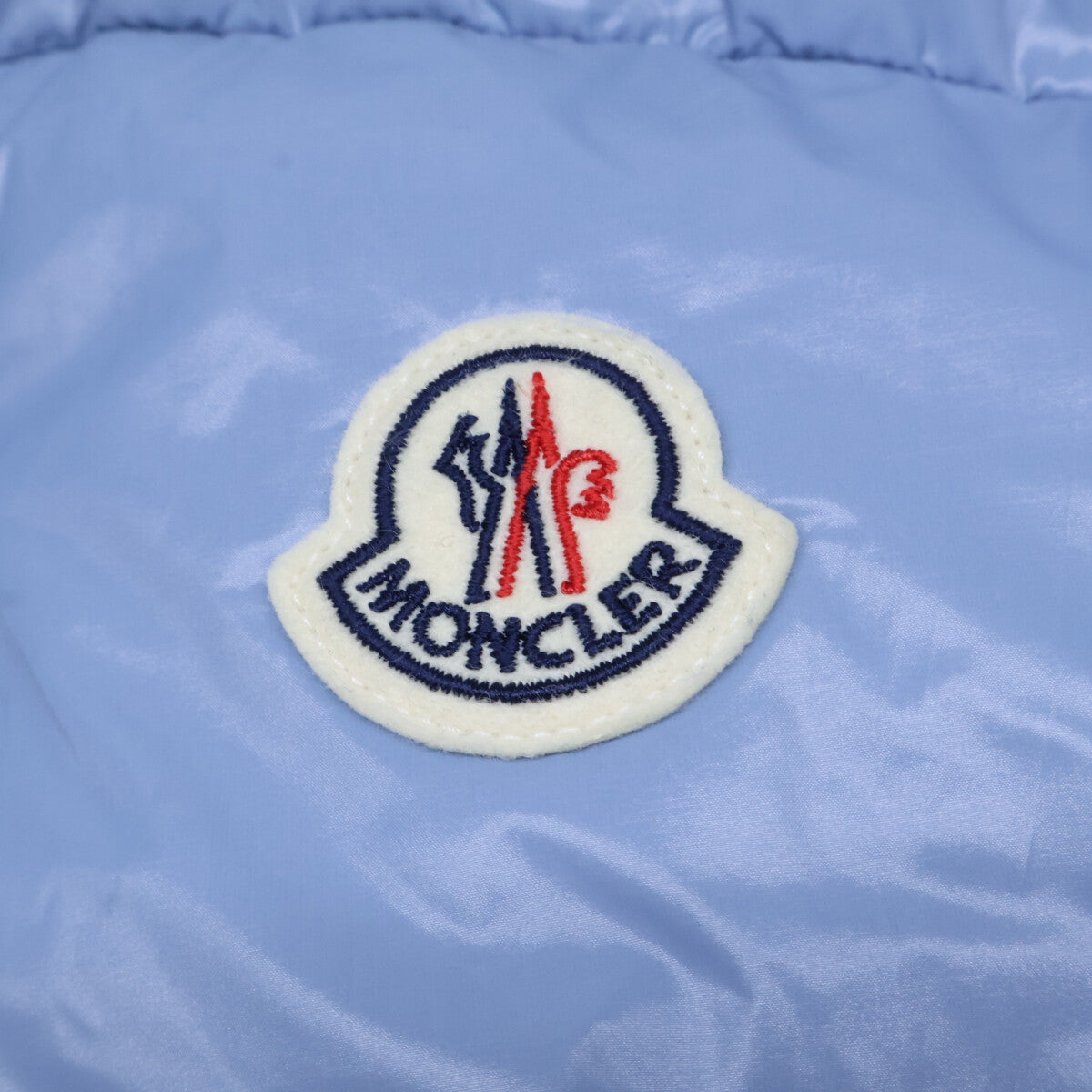 MONCLER LEVECHE Light Down Jacket Blue Size 3