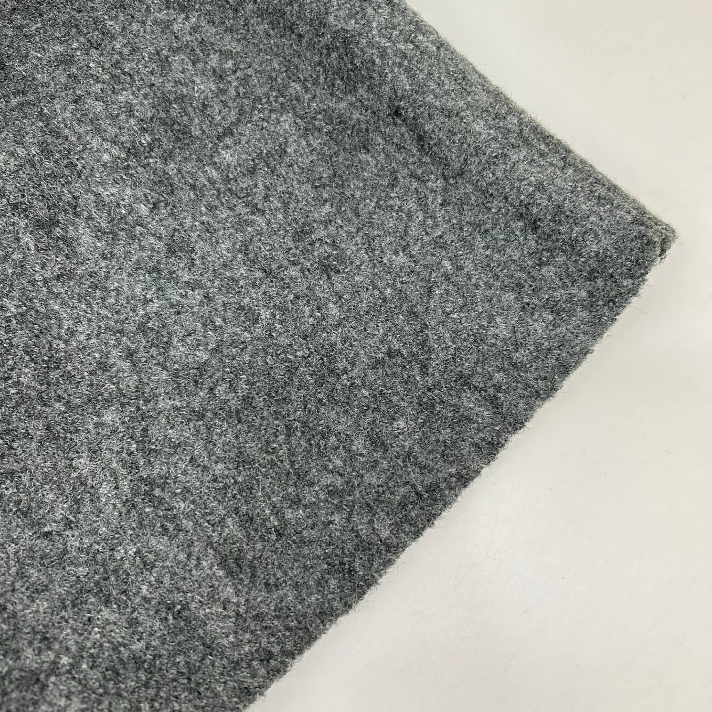 ROBERTO COLLINA Wool Boucle Balmacaan Coat Gray Size 50
