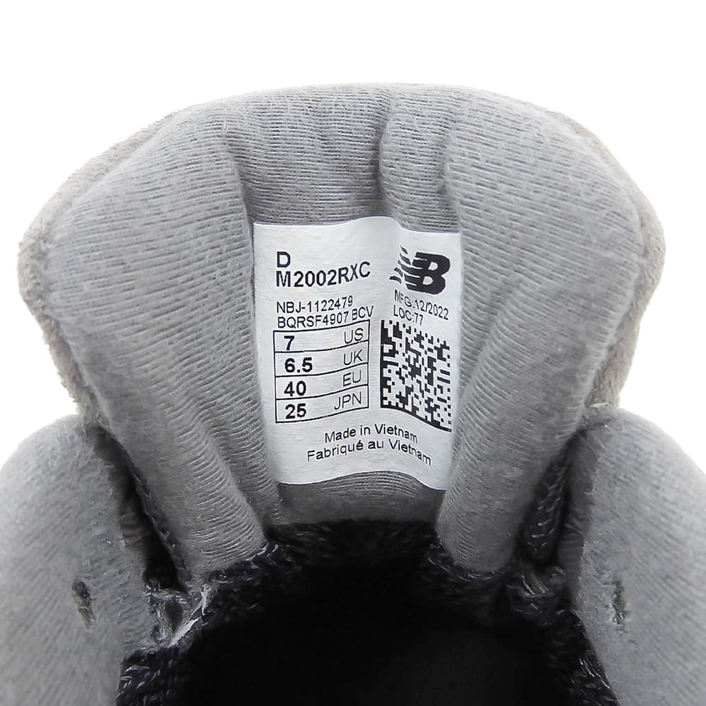 NEW BALANCE Suede Low Top M2002RXC Sneakers Gray Size 7(US)