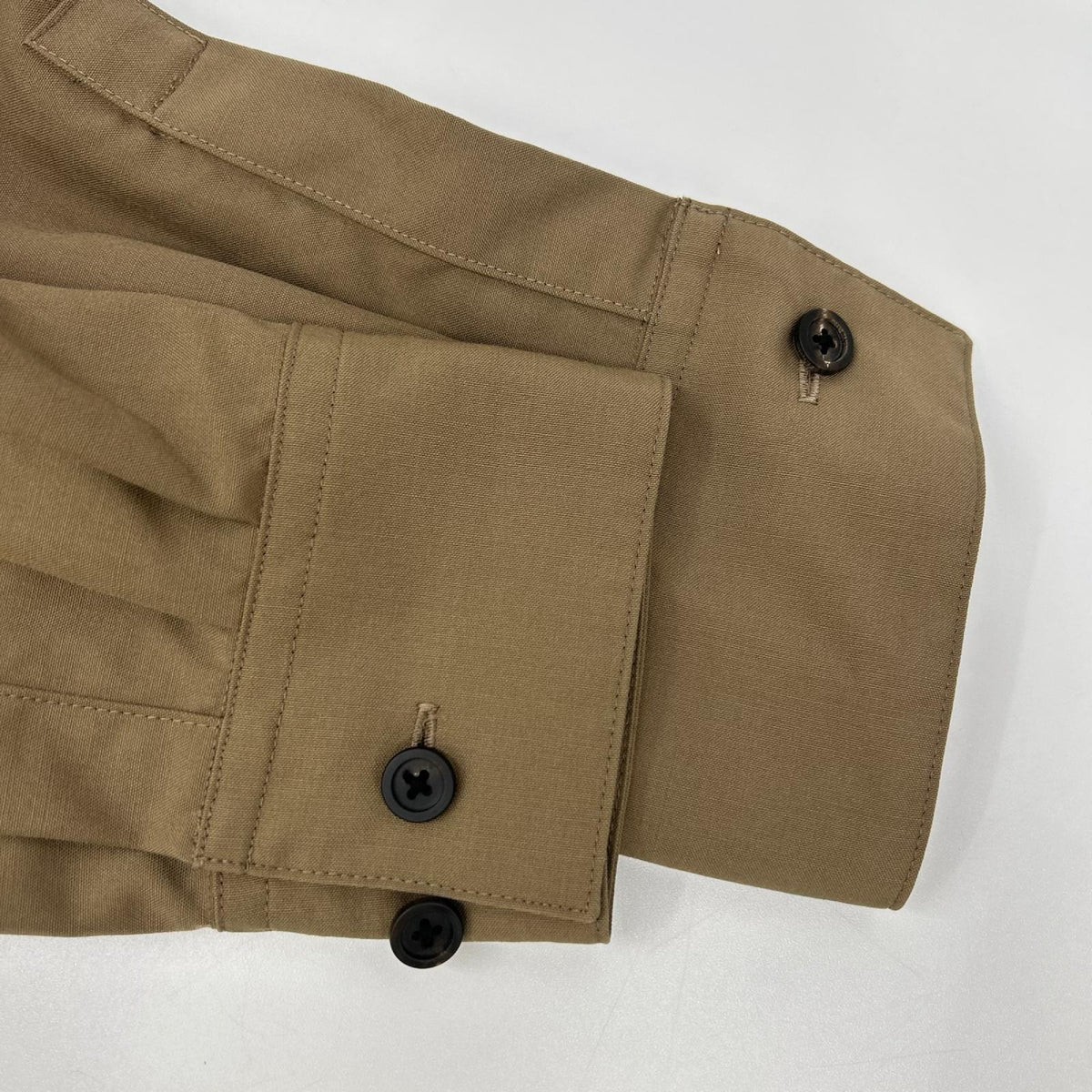 CABaN 20SS Rayon Wool Oversized Shirt Green Size M