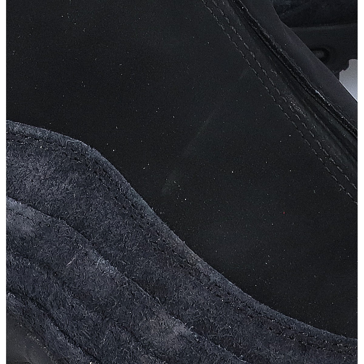NIKE Air Max 95 Big Bubble Suede Sneakers Black Size 28.5