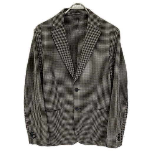 Theory Brown Seersucker Check Suit Set Size 36/28