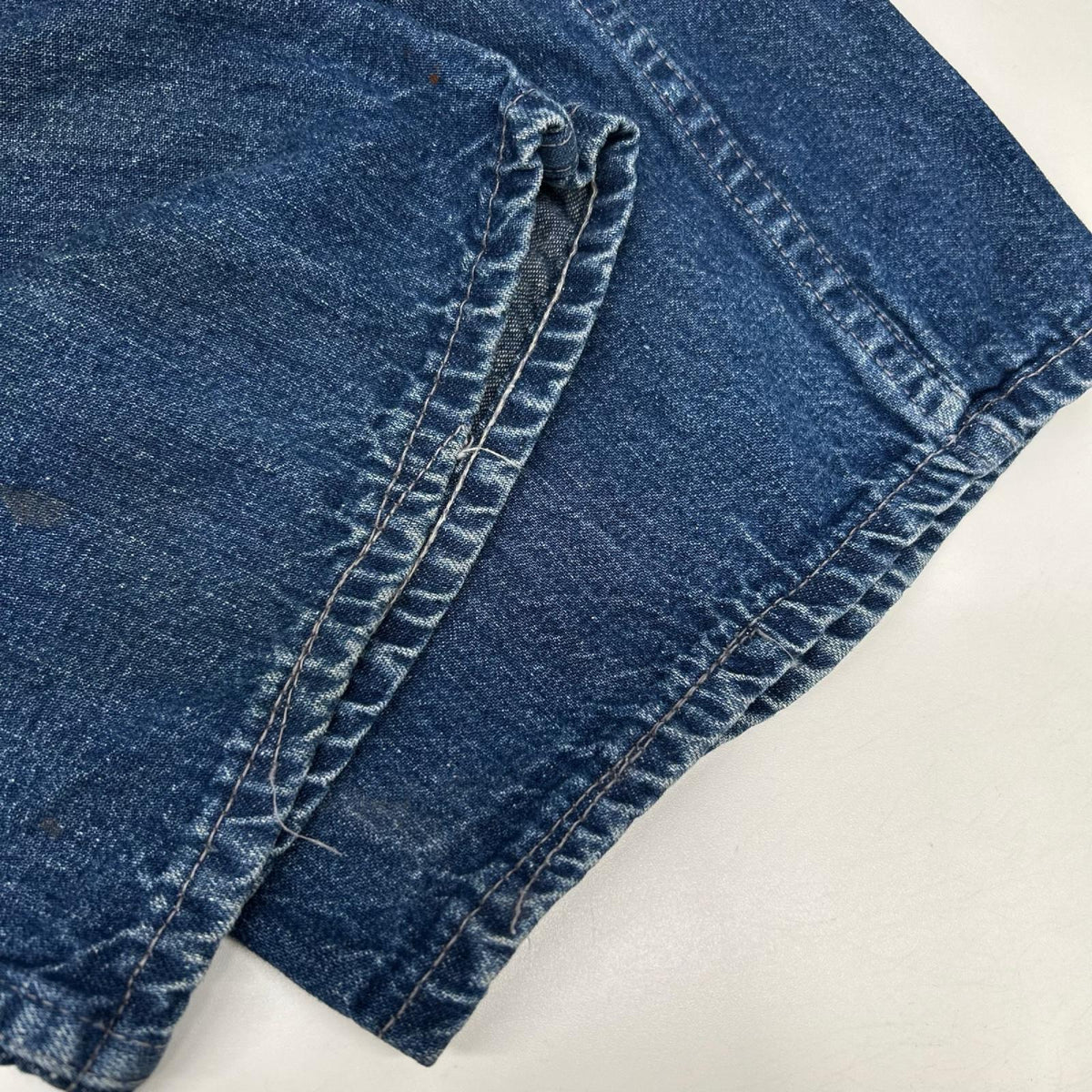 VINTAGE 60s-70s Indigo TALON Zipper Jeans