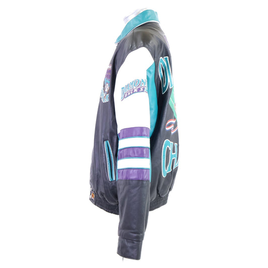 JEFF HAMILTON Arizona Diamondbacks 2001 WS Jacket Size XL