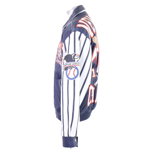 JEFF HAMILTON 90s Yankees 1996 WS Champs Jacket Size S