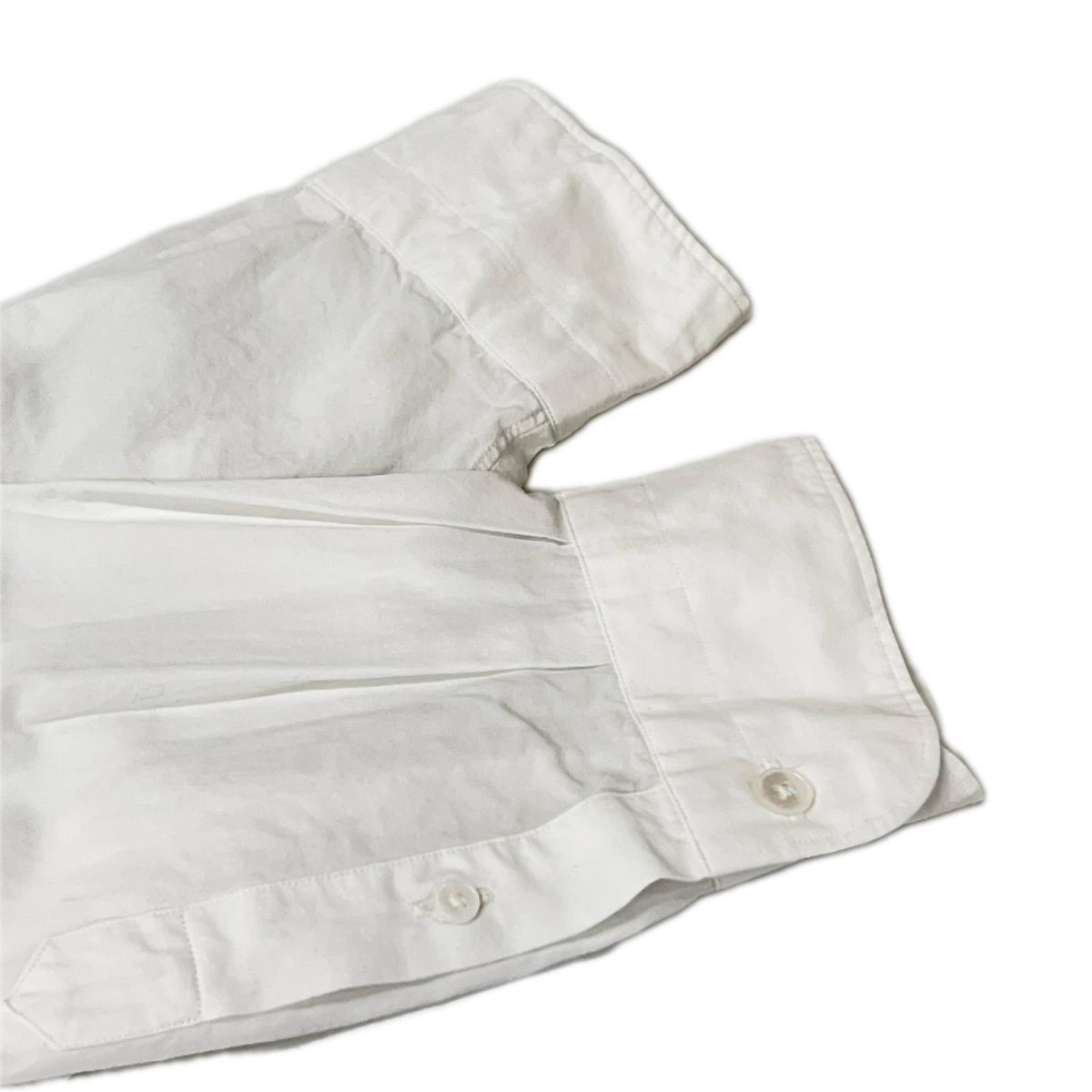 COMOLI 26AW White Comoli Cotton Shirt Size 5