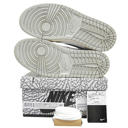 NIKE Air Jordan 1 High OG Cement/Safari Sneakers Size US 11