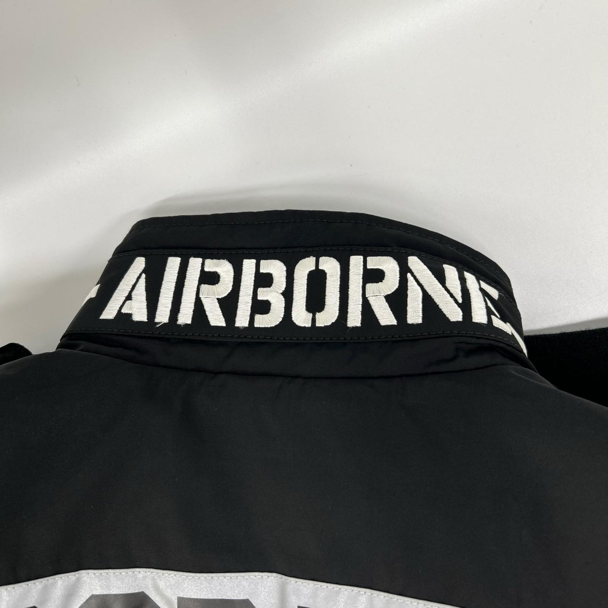 AVIREX AMC MA-1 MOD Flight Bomber Jacket Black Size M