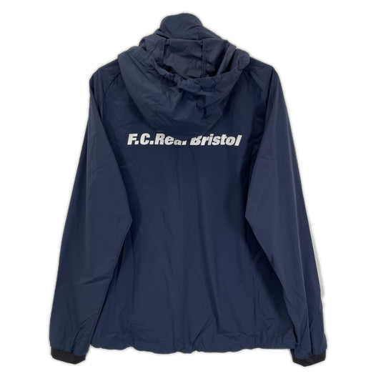 F.C.Real Bristol 22AW Stretch Hooded Blouson Navy Size XL