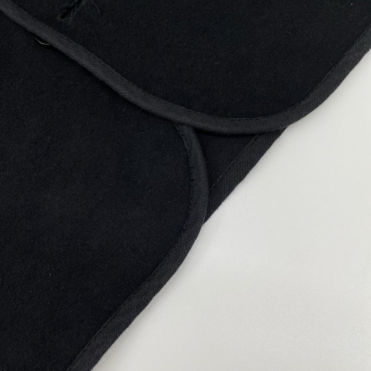 FRANK LEDER German Leather Moleskin Cardigan Black Size S