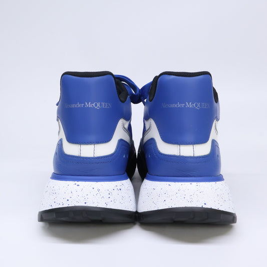 ALEXANDER McQUEEN Court Sneakers Blue/White Size EU 41.5