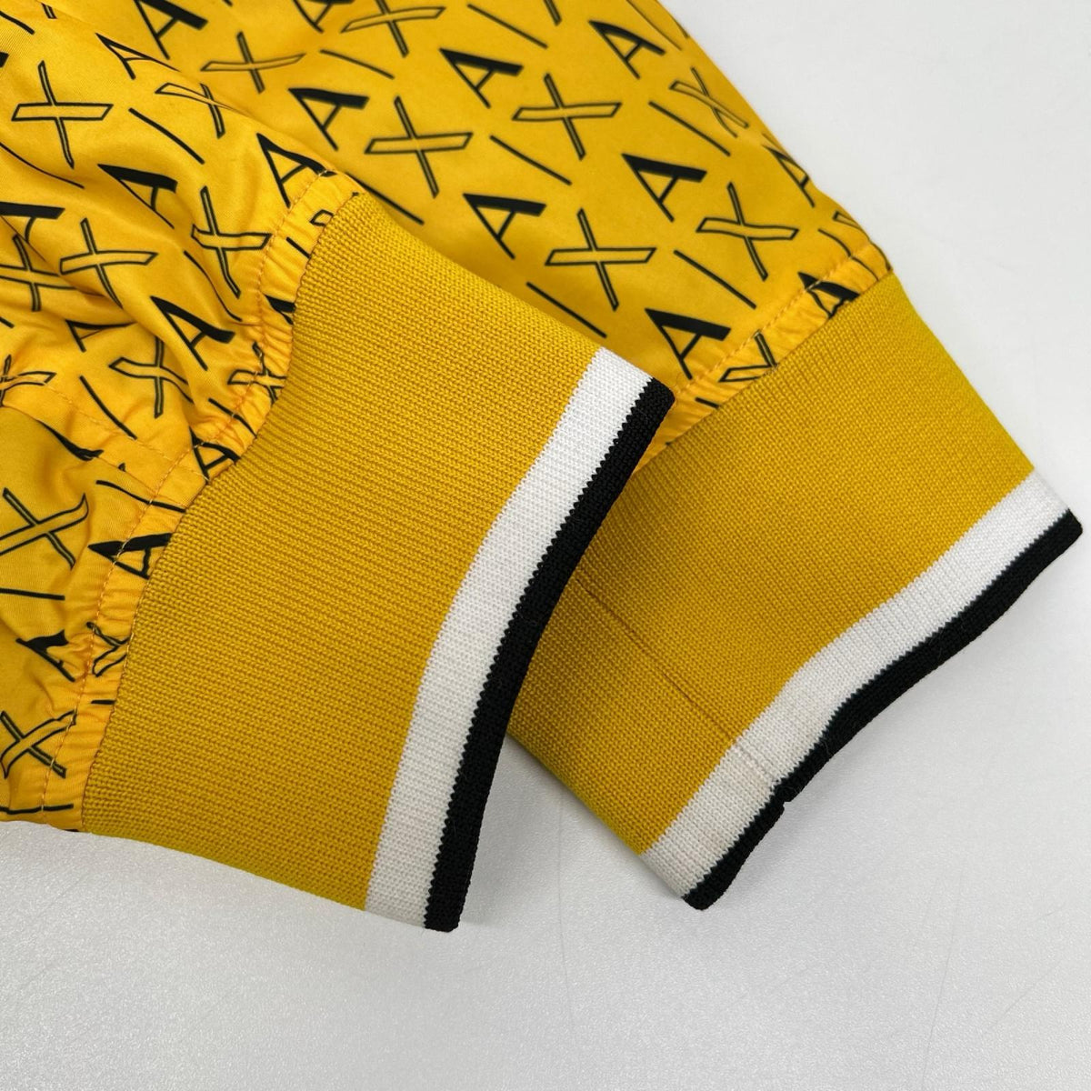 ARMANI EXCHANGE Nylon Logo Blouson Jacket Yellow Size S