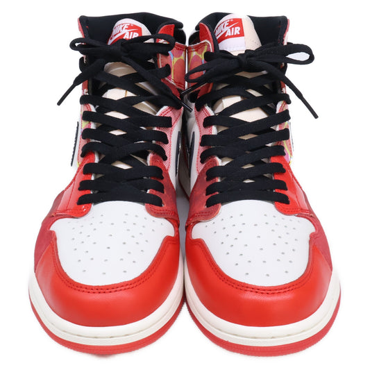 NIKE Air Jordan 1 Spider-Man High-Top Sneakers Size 29cm